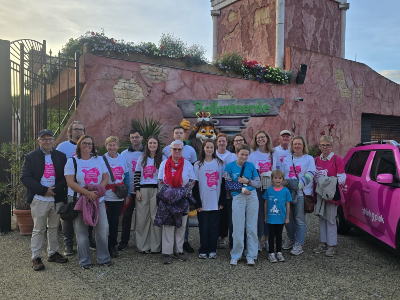 Team Evolynx at the Race for the Cure 2026 in Bellewaerde